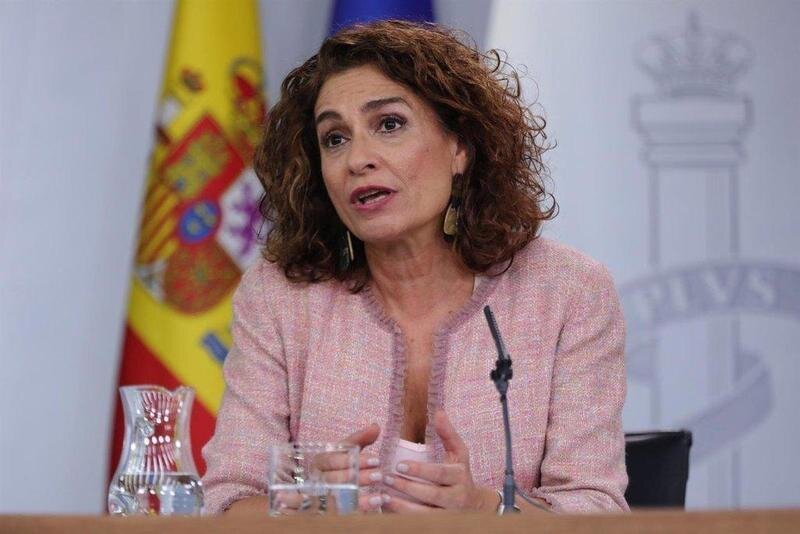  La ministra de Hacienda y portavoz del Gobierno, María Jesús Montero 