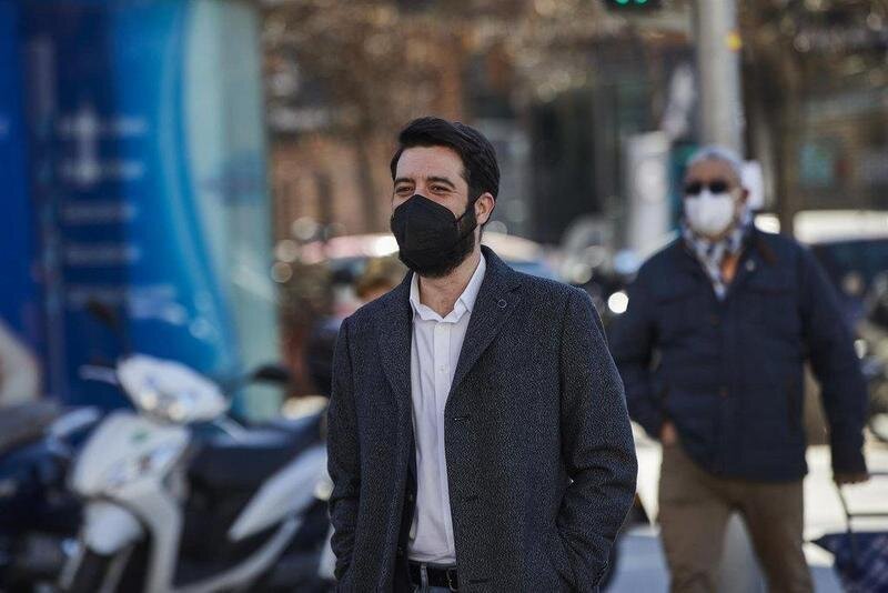  Imagen de recurso del portavoz de Ciudadanos (Cs) en la Asamblea de Madrid, César Zafra, y 'número 3' del partido a las elecciones del 4 de mayo. - Jesús Hellín - Europa Press 