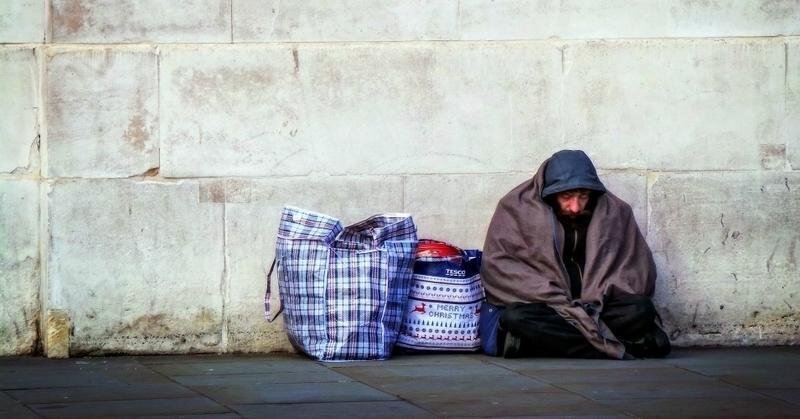  Persona sin techo en Oxford 