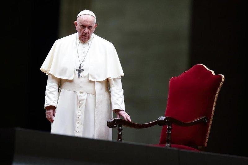  El Papa presidiendo el último Via Crucis - Evandro Inetti/ZUMA Wire/dpa 