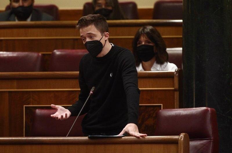  Íñigo Errejón, Más Madrid, en el Congreso de los Diputados. 