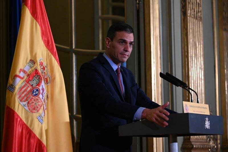  El presidente del Gobierno, Pedro Sánchez. 