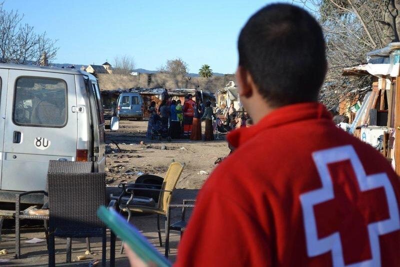  Cruz Roja en asentamientos de inmigrantes de Córdoba 