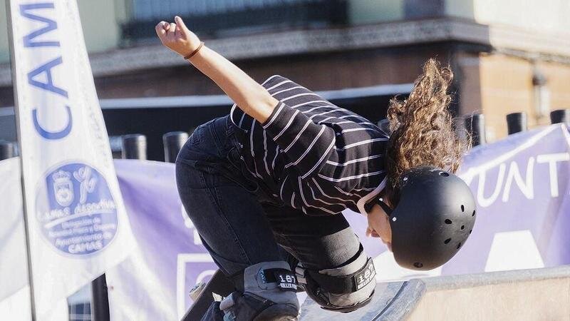  La skater española Julia Benedetti 