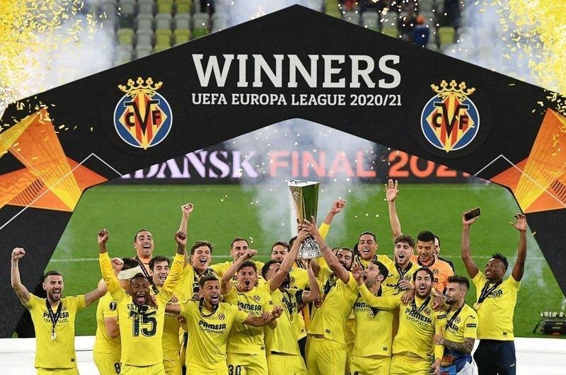  El Villarreal consigue su primera Europa League. Twitter 