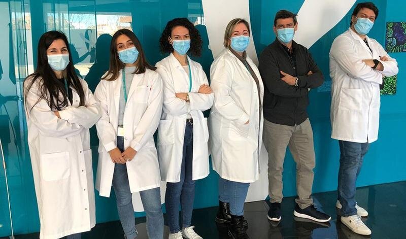  El equipo de investigación que lidera el doctor Francisco Martín. 