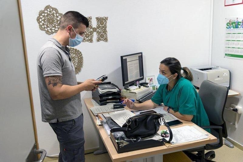  Unidad de Covid de Medicina Interna en el Hospital Universitario Reina Sofía - Junta de Andalucía 