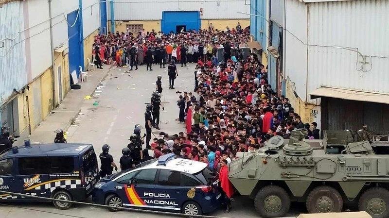  <Archivo> Crisis migratoria en frontera de Marruecos y Ceuta 