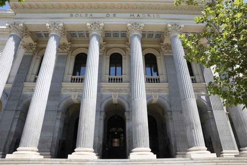  Fachada del Palacio de la Bolsa de Madrid - Marta Fernández Jara - Europa Press 