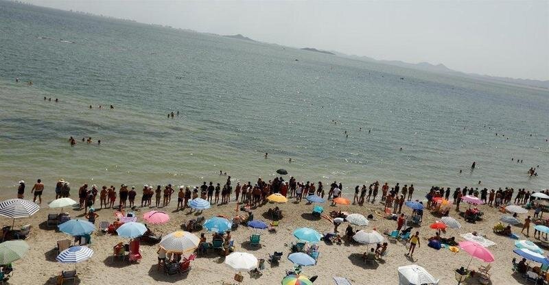  Cadena Humana Apoyo al Mar Menor 