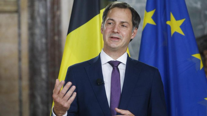 <p> El Primer Ministro, Alexander De Croo. Fuente: Twitter @AUSTROHNGARO2 </p>