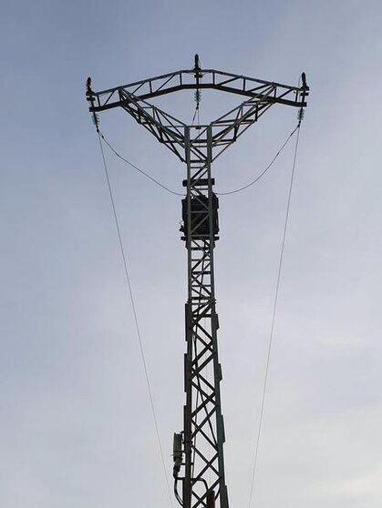 <p> Poste de electricidad - EUROPA PRESS </p>