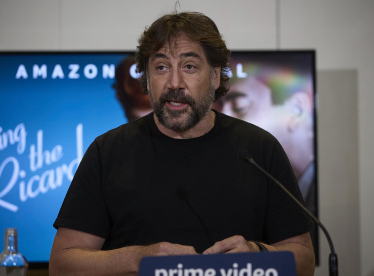 <p> El actor Javier Bardem en rueda de prensa. - Jesús Hellín - Europa Press </p>