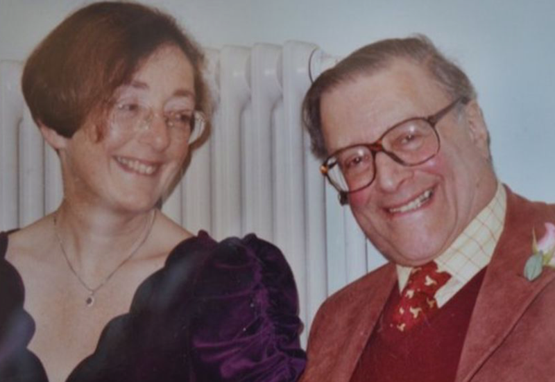 <p> Margaret y Laurence </p>