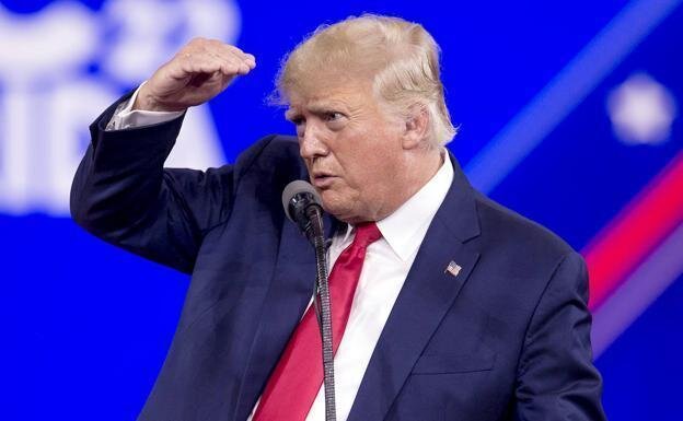 <p> Donald Trump en la Jornada del Partido Conservador </p>