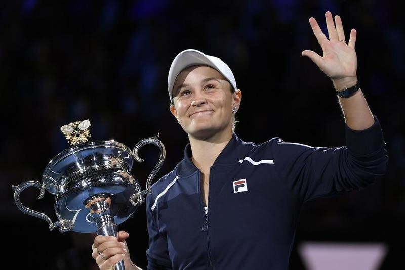 <p> Ash Barty, la número uno del tenis mundial </p>