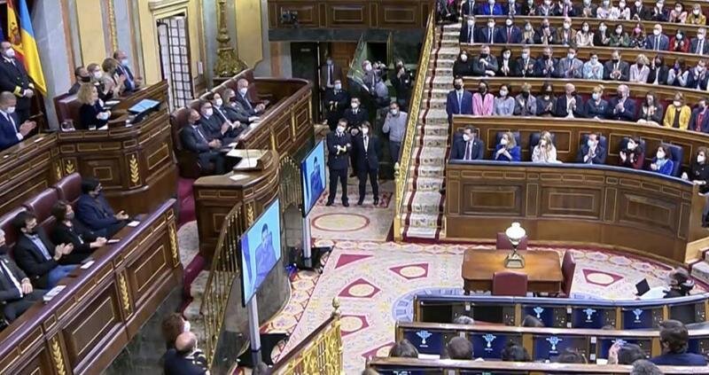 <p> Video comparecencia Zelenski en el Congreso de los Diputados </p>