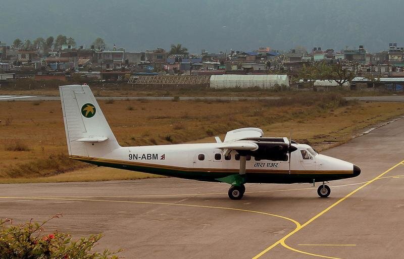 <p> Avión de la aerolínea nepalí, Tara Air </p>