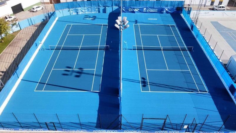 <p> Pistas de tenis Pozoblanco. </p>