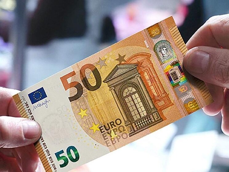 <p> Billete de 50 euros - EP </p>