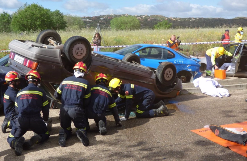 <p> Accidente de tráfico. - JCCM </p>