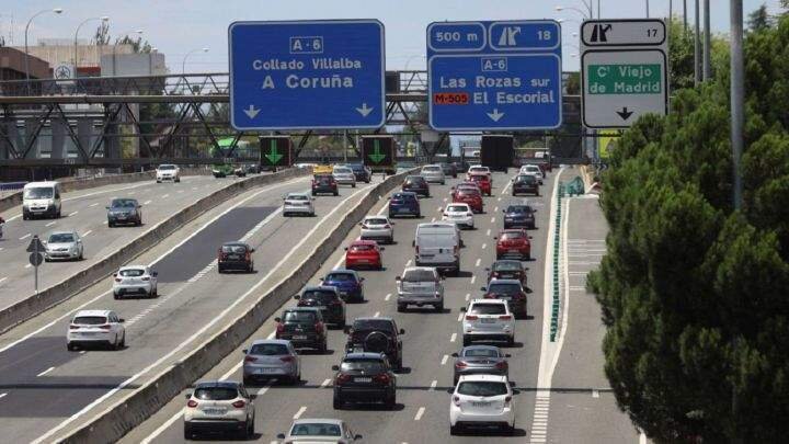 <p> Carretera en Madrid </p>