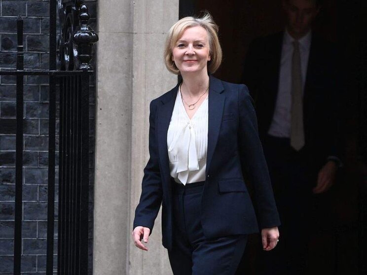 <p> Liz Truss, ex primera ministra de Reino Unido </p>