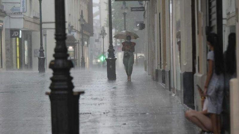 <p> LLuvias en Córdoba </p>