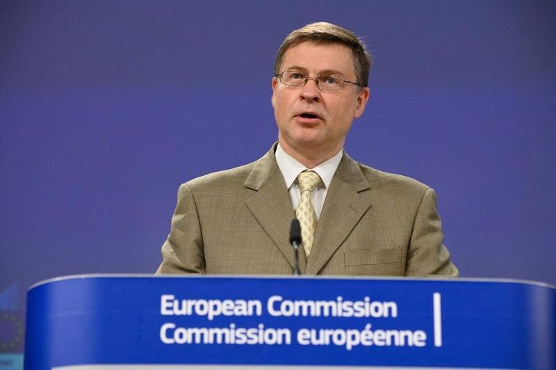  El vicepresidente ejecutivo de la Comisión Europea, Valdis Dombrovskis 