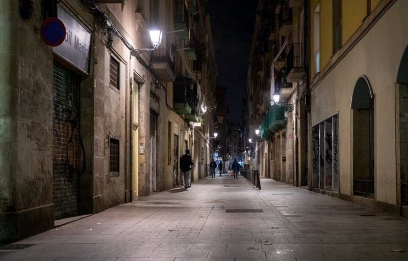  Imagen de la calle Aurora en la que se encuentra el narcopiso que lideraba Miguel Ricart - LORENA SOPENA - EUROPA PRESS 