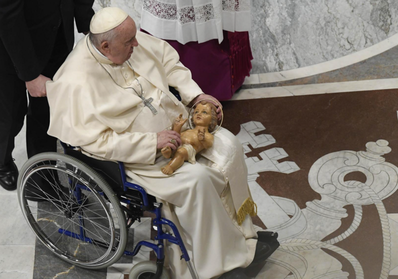  El Papa en la Misa del Gallo - Vatican Media Press Office Hando / Zuma Press / Co 