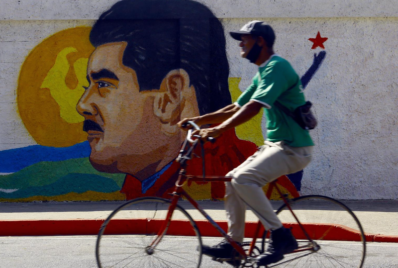  Archivo - Un mural del presidente venezolano, Nicolás Maduro - JUAN CARLOS HERNÁNDEZ / ZUMA PRESS / CONTACTOPHOTO 