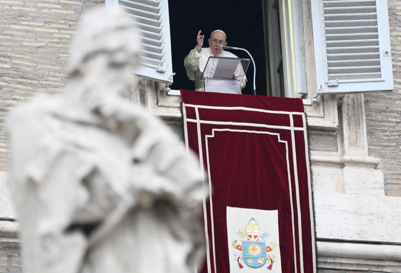  El Papa en el ángelus de este domingo - Fabrizio Corradetti/LPS via ZUMA / DPA 