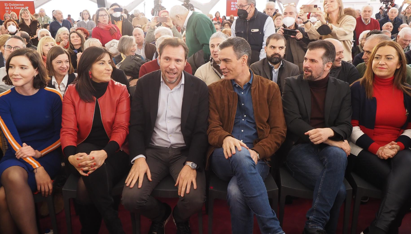  VALLADOLID. 21/01/23. CLAUDIA ALBA. MITIN DE PRESENTACIÓN DE LAS CANDIDATURAS DE CAPITALES DE PROVINCIA DEL PSOE EN LA PRESENCIA DE PRESIDENTE DEL GOBIERNO PEDRO SÁNCHEZ. - PHOTOGENIC PRG 