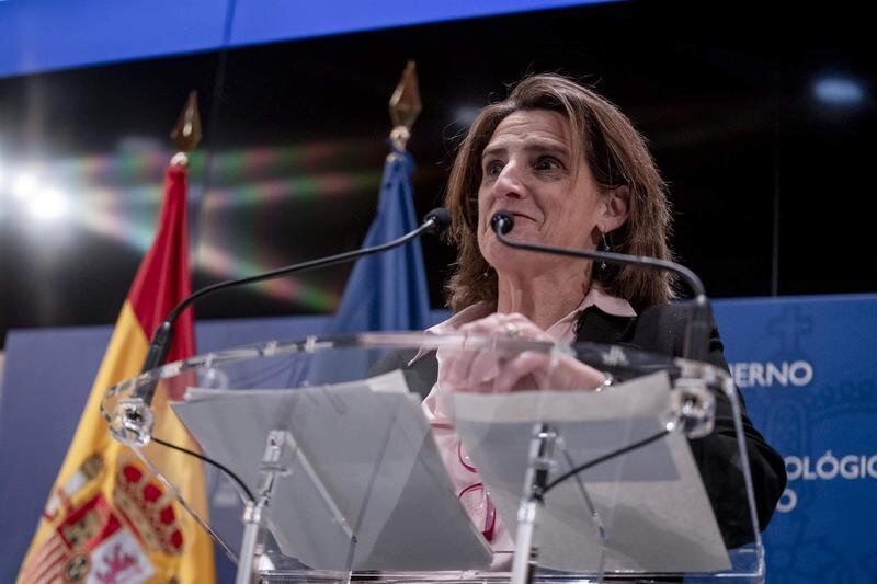  La vicepresidenta tercera y ministra para la Transición Ecológica y el Reto Demográfico, Teresa Ribera 