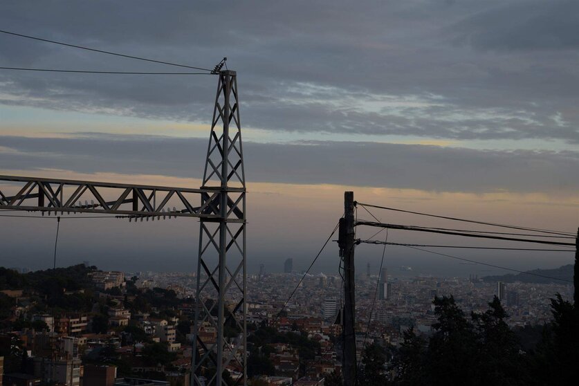  Tendido eléctrico en Barcelona 