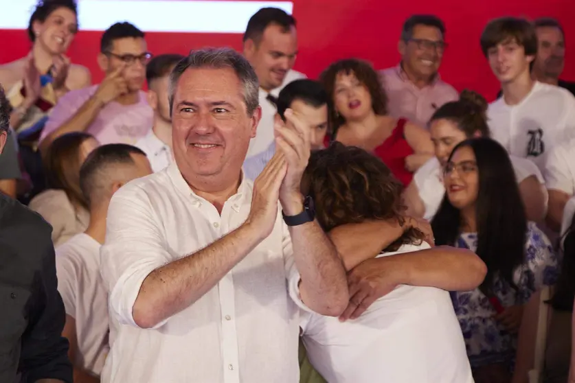  El secretario general del PSOE de Andalucía y Portavoz del Grupo Parlamentario Socialista 