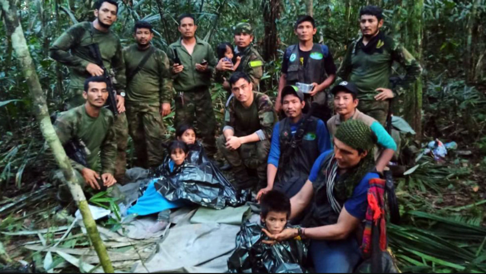  Los niños encontrados en la selva 