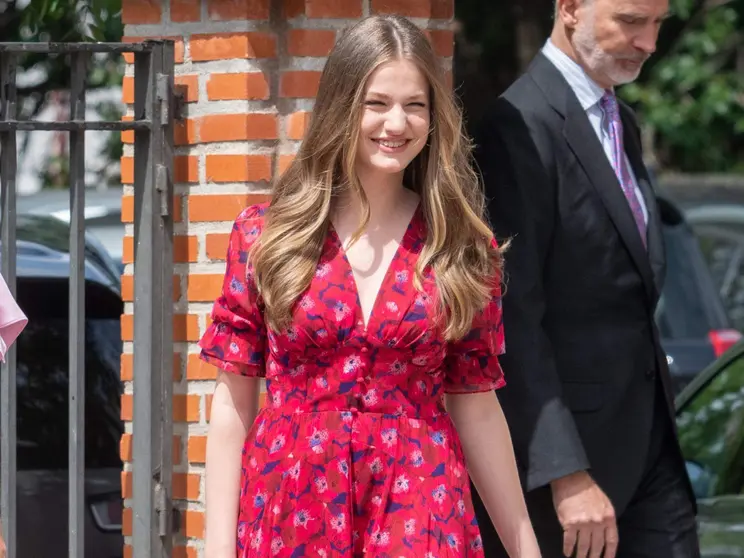  La Princesa Leonor y el Rey Felipe VI 