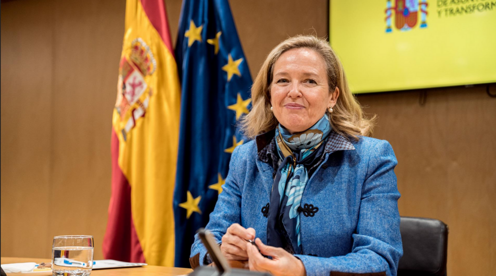  Archivo - La vicepresidenta primera y ministra de Asuntos Económicos y Transformación Digital, Nadia Calviño - Gabriel Luengas - Europa Press - Archivo 