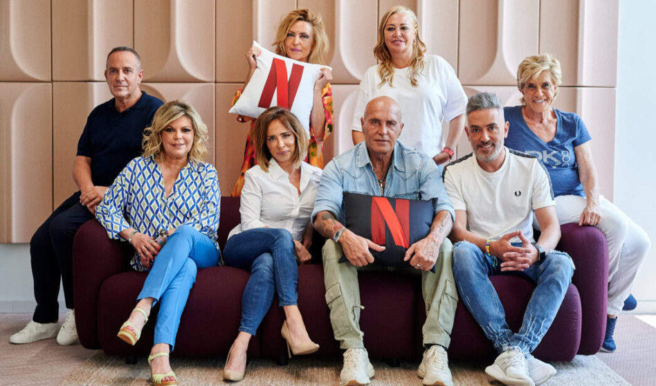  Los colaboradores de Sálvame en Netflix 