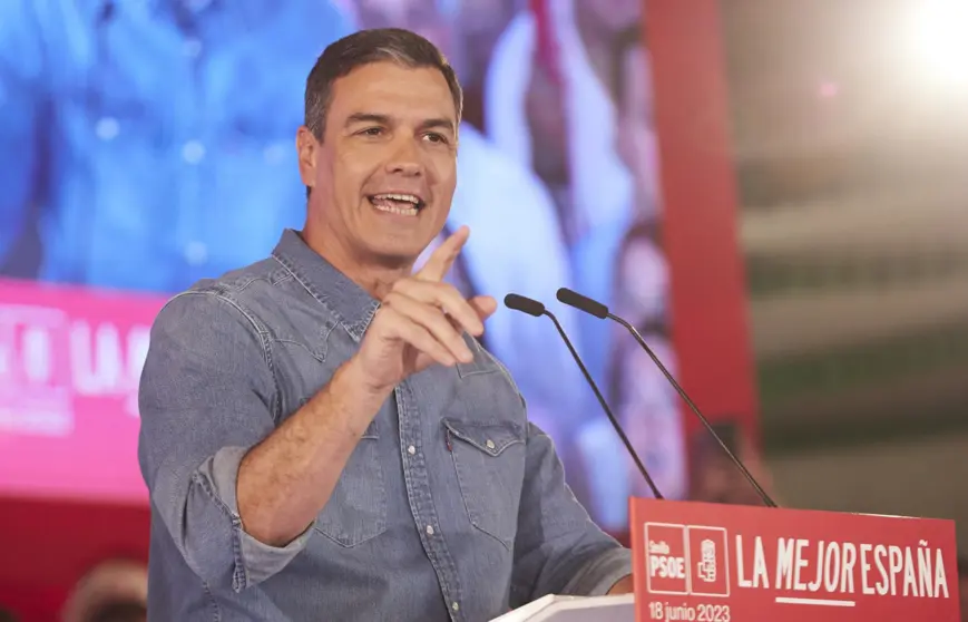  El presidente del gobierno de España y secretario general del PSOE, Pedro Sánchez. - Joaquin Corchero - Europa Press 