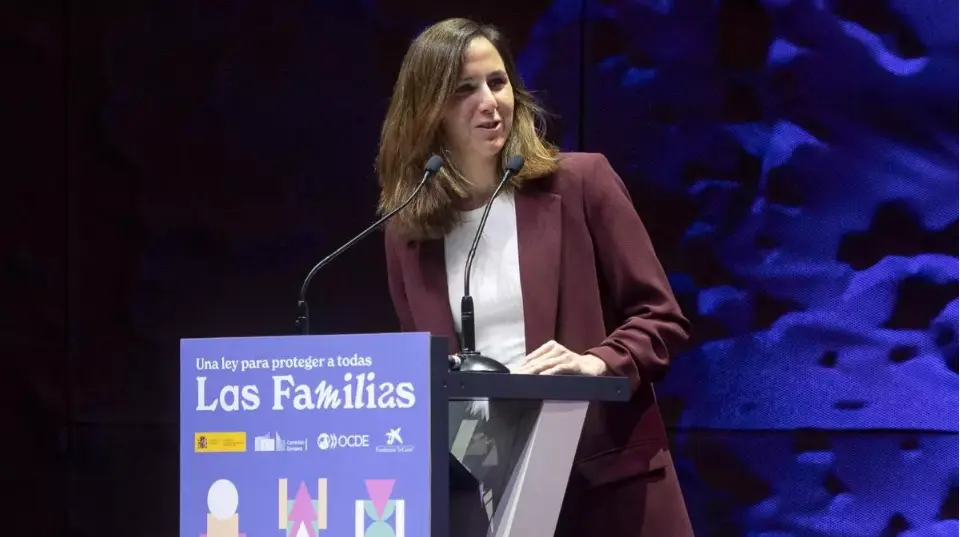  Ione Belarra en la presentación de la Ley de Familias 