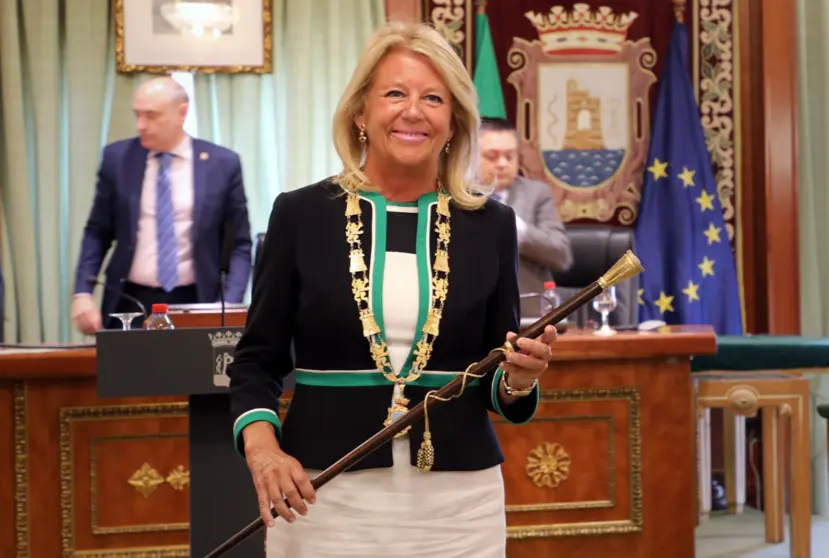  Ángeles Muñoz, alcaldesa de Marbella, en su toma de posesión - AYUNTAMIENTO DE MARBELLA 