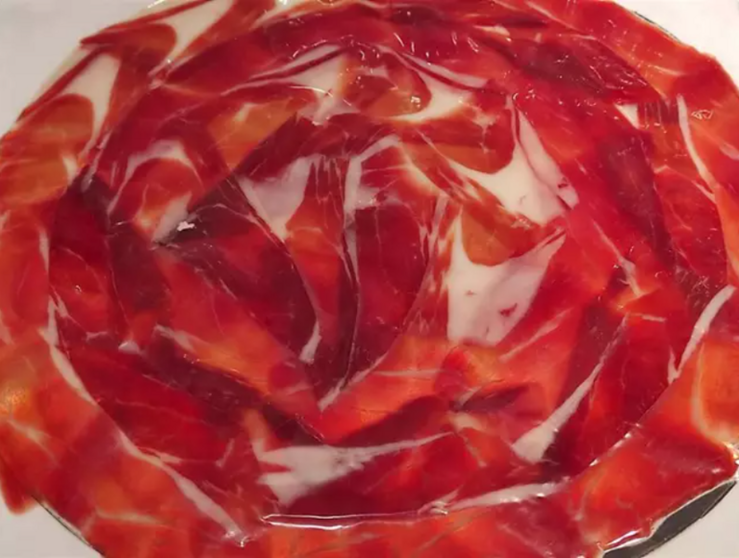  Jamón ibérico de Córdoba loncheado 