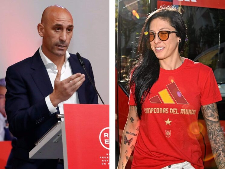  Luis Rubiales y Jennifer Hermoso 