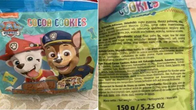  Galletas de cacao Nickelodeon 