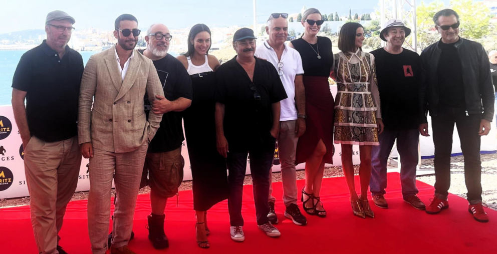  Photocall de la serie '30 monedas', con el director Álex de la Iglesia y los actores Miguel Ángel Silvestre, Megan Montaner, Eduard Fernández, Macarena Gómez y Cosimo Fusco, en el Festival de Cine de Sitges (Barcelona, Catalunya, España) el 7 de octubre d - EUROPA PRESS 