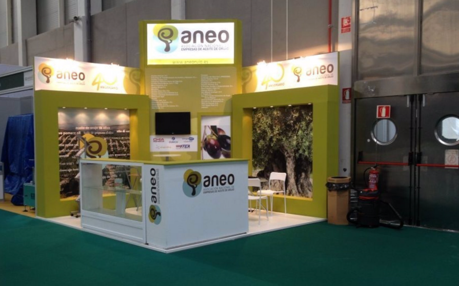  Imagen de archivo del stand de ANEO en Expoliva - ANEO 