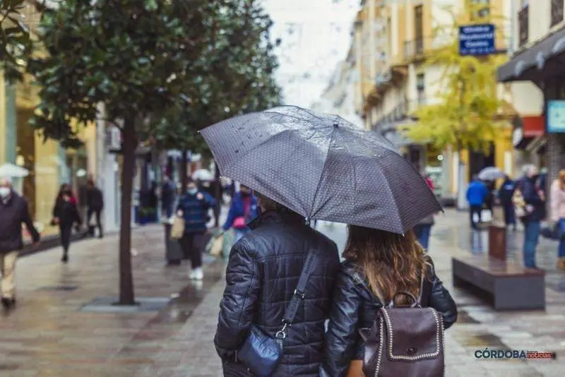  Lluvia en Córdoba. ARCHIVO 